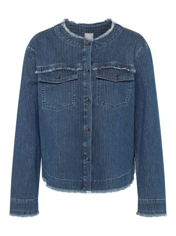 Rabe Bluse in Dunkelblau