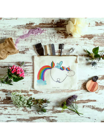 Mr. & Mrs. Panda Mäppchen Einhorn Fliegendes Pferd ohne Spruch in Weiß