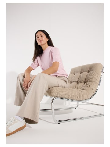 More & More zeitloser, femininer Halbarmpullover in milky rose