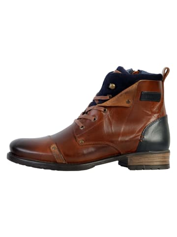 Redskins Yedos-Lederstiefelette Braun