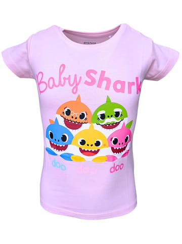 Baby Shark T-Shirt Baby Shark in Rosa