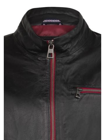 Felix Hardy Lederjacke in Schwarz