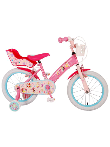 Volare Kinderfahrrad Disney Princess für Mädchen 16 Zoll Kinderrad in Rosa 4 Jahre