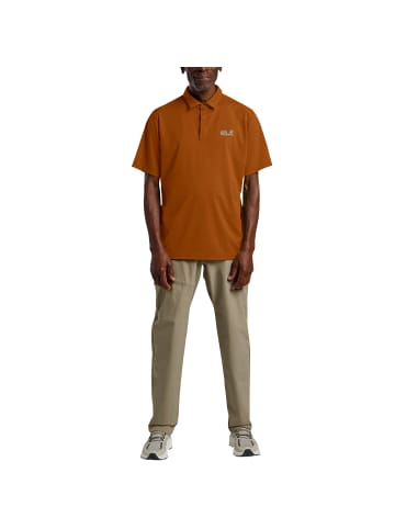 Jack Wolfskin Poloshirt Delgami Polo M in Orange