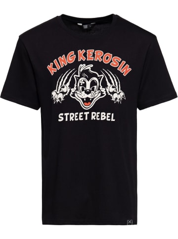 King Kerosin T-Shirt in Schwarz