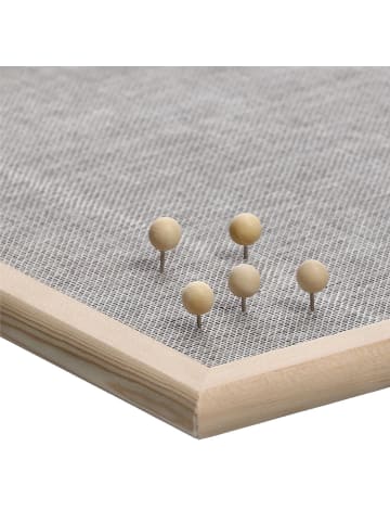 Zeller Present Pinnwand in grau