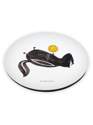 Mr. & Mrs. Panda magnet Stinktier Ball ohne Spruch in Weiß