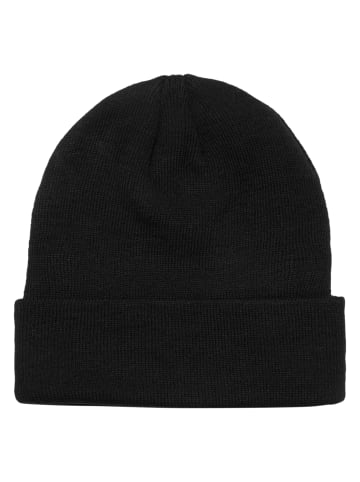 Urban Classics Urban Classics Unisex Basic Flap Beanie in black