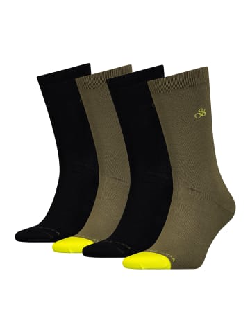 Scotch & Soda Socken SCSO Dip Toe CLASSIC Socks 4P in olive