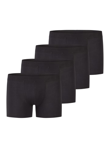 Schiesser Retro Short / Pant Teens Boys 95/5 Cotton in Schwarz