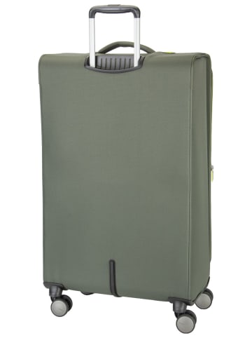 American Tourister Trolley Wanderlite Spinner L Exp in Dark Khaki