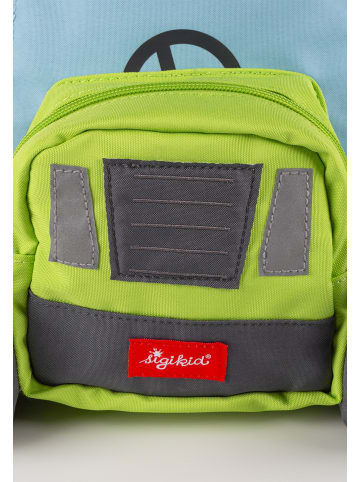 Sigikid Rucksack Fahrzeuge in grün