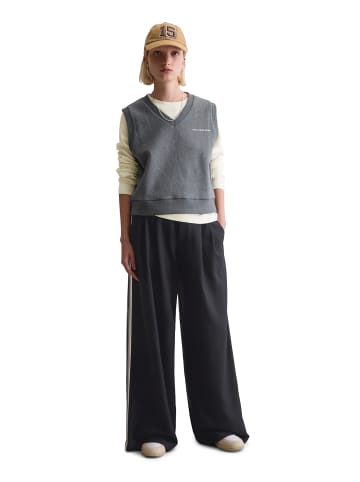 Marc O'Polo DENIM Sweat-Pullunder im College-Stil regular in Asphalt Melange
