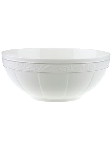 Villeroy & Boch Schüssel Gray Pearl in Weiß 24,2 cm in weiß