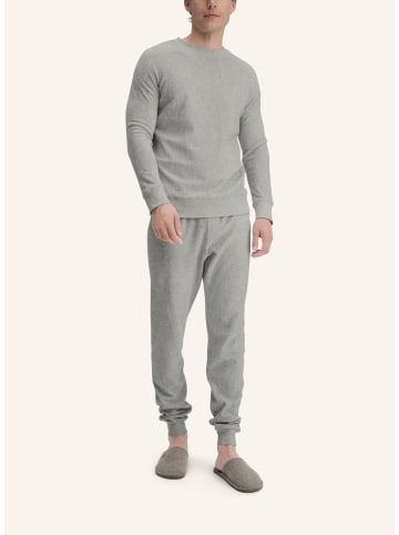 Hessnatur Frottee Schlafshirt Relaxed in hellgrau