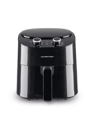 Gourmetmaxx GOURMETmaxx Heißluft-Fritteuse Mechanisch 4,7l 1450W schwarz