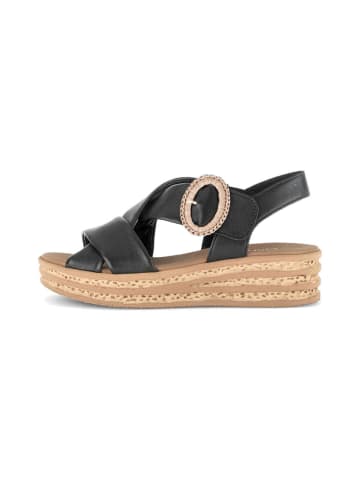 Gabor SHOES "Plateau Sandalen" in schwarz