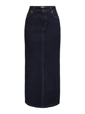 ONLY Jeansrock in Dark Blue Denim