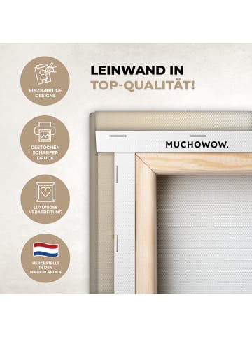 MuchoWow Leinwand bilder Flaum (BxH)