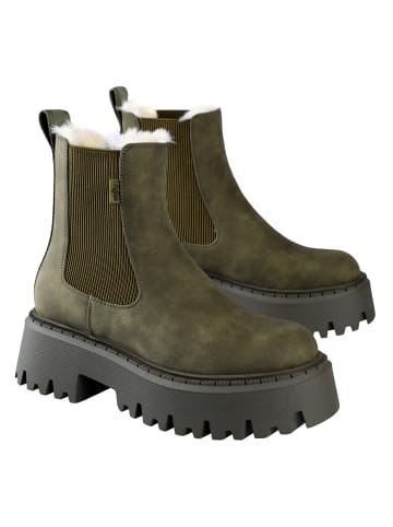 Buffalo Stiefeletten in Khaki