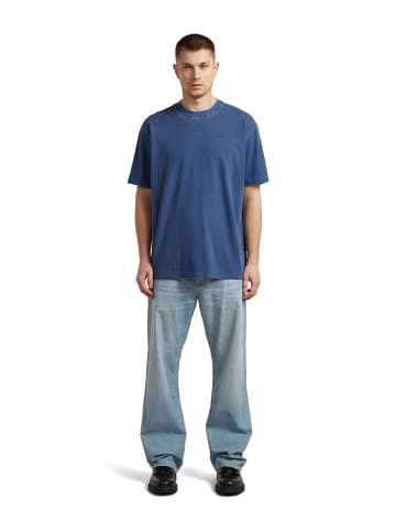 G-Star Raw Relaxed Base T-Shirt rank blue gd