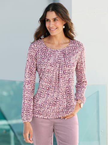 WITT WEIDEN Print-Shirt in elfenbein-mauve-bedruckt