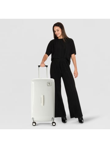 Mandarina Duck Sky Duck 4 Rollen Trolley 73 cm mit Dehnfalte in blanc