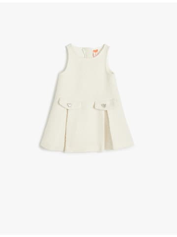 KOTON Kleid in Ekru