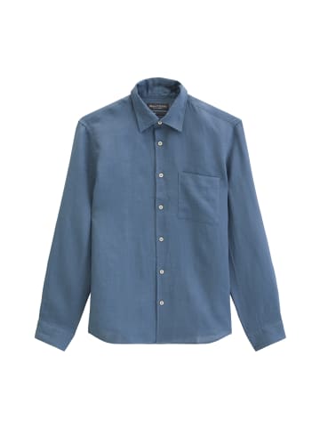 Marc O'Polo Kentkragen-Hemd regular in Stormy Blue