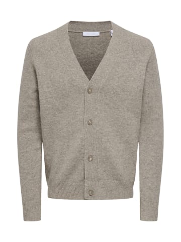 Only&Sons Cardigan 'ONSRAY' in braun