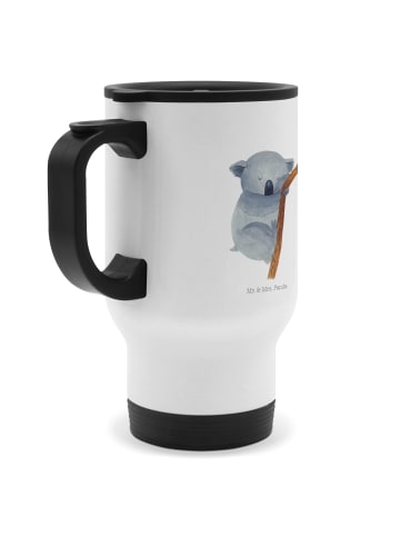 Mr. & Mrs. Panda Travel Mug Koalabär ohne Spruch in Weiß