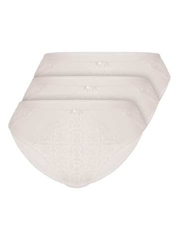 Sassa 3er Pack Slip in ivory