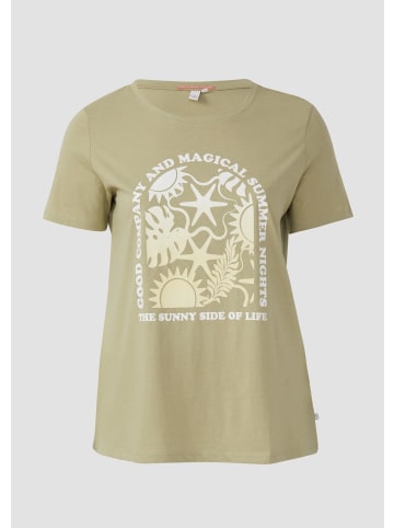 QS T-Shirt in 72D1_salbeigrün
