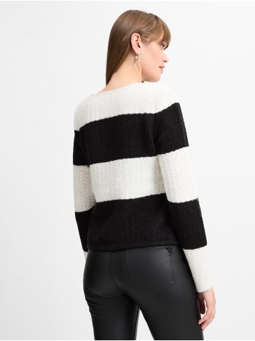 monari Jacke in schwarz weiß - 0001