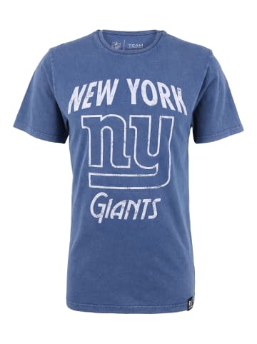 Recovered T-Shirt NFL NY Giants Logo in Blau