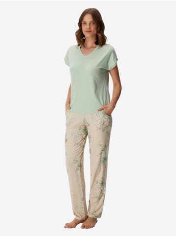 Goldenbay Pyjama Scabiosa in green