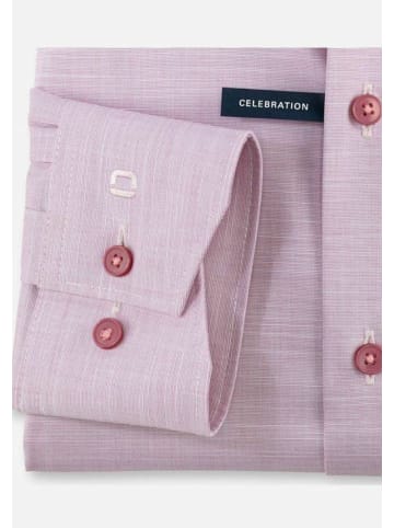 OLYMP  Langarm Business Hemd für Herren in mauve