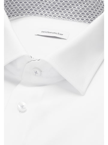 Seidensticker Business Hemd Slim in Weiß