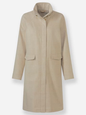 Heine Mantel in beige-champagner-meliert
