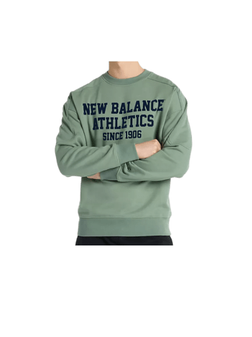 New Balance Sweatshirt MT51521 Grün