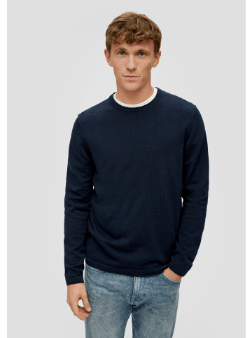 s.Oliver Strickpullover langarm in Blau