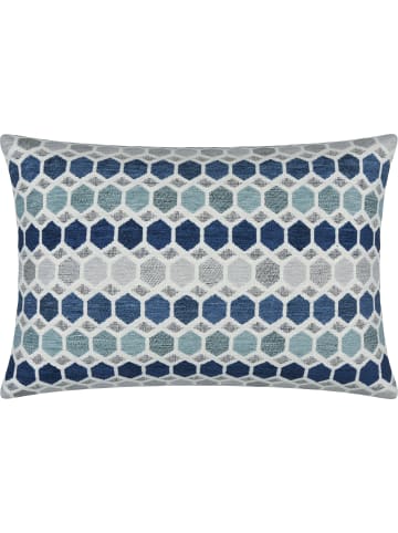 Erwin Müller Jacquard Kissenhülle in blau