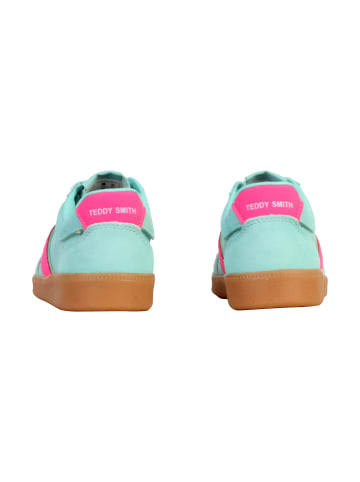 Teddy Smith Sneakers aus Leder Blau