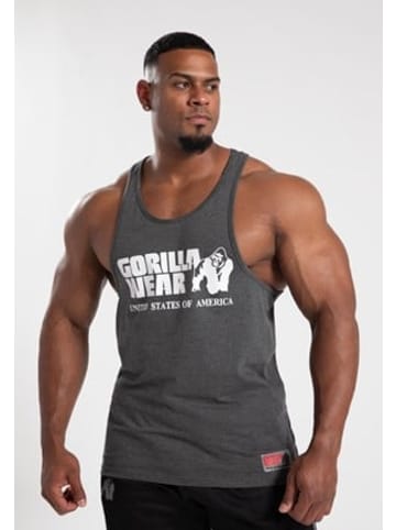 Gorilla Wear Klassisches Tanktop – Dunkelgrau