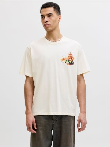 Jack & Jones T-shirt in Antique White