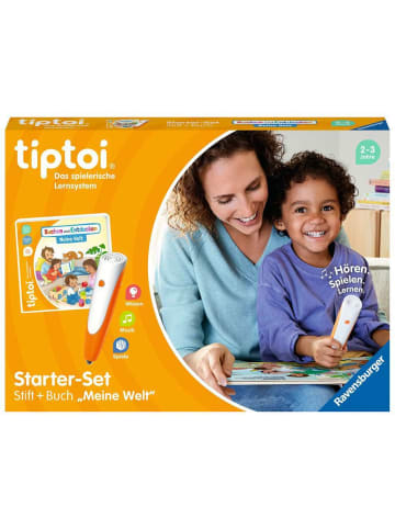 Ravensburger Spiel mit Elektronik tiptoi® Starter-Set: Stift und Bilderbuch Meine Welt - ab 2 Jahre 2-3 Jahre in bunt