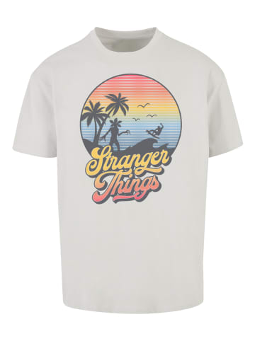 F4NT4STIC Oversize T-Shirt Stranger Things LA Gradient in lightasphalt