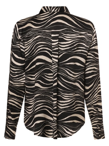 Marie Lund Bluse in schwarz ecru