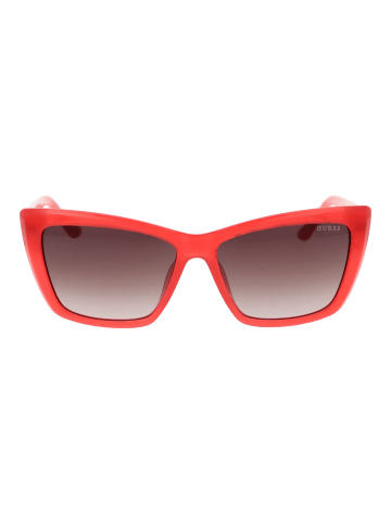 Guess Frauen Sonnenbrille Katzenauge Rose