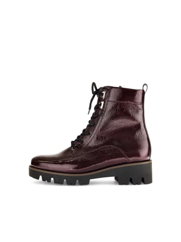Gabor Schnürstiefeletten in rot